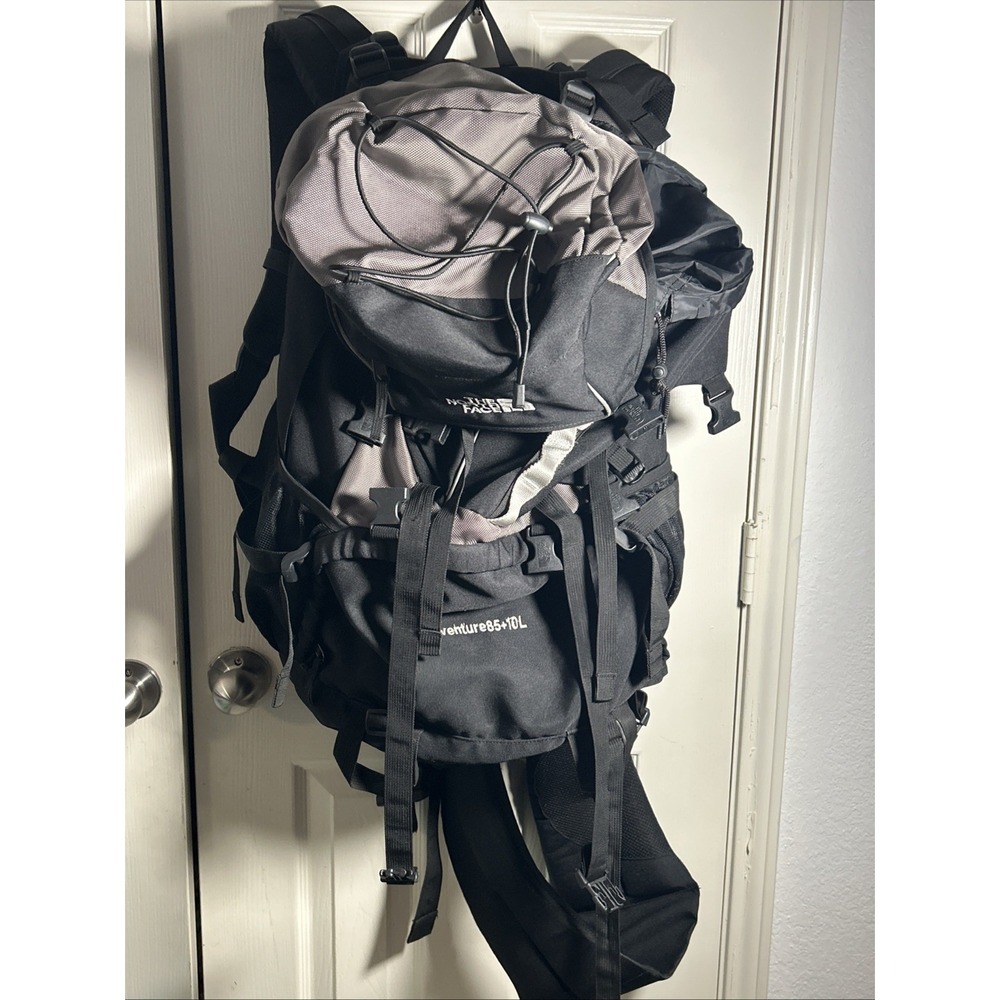The North Face Adventure 85+10 Liter Backpacking Overnight Trail Hiking Pack